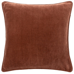Heavy Chenille 50x50 Feather Filled Cushion Nutmeg - view 2