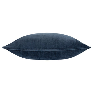 Heavy Chenille 50x50 Feather Filled Cushion Navy - view 3