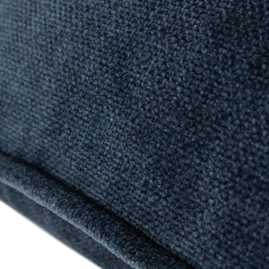 Heavy Chenille 50x50 Feather Filled Cushion Navy - view 4