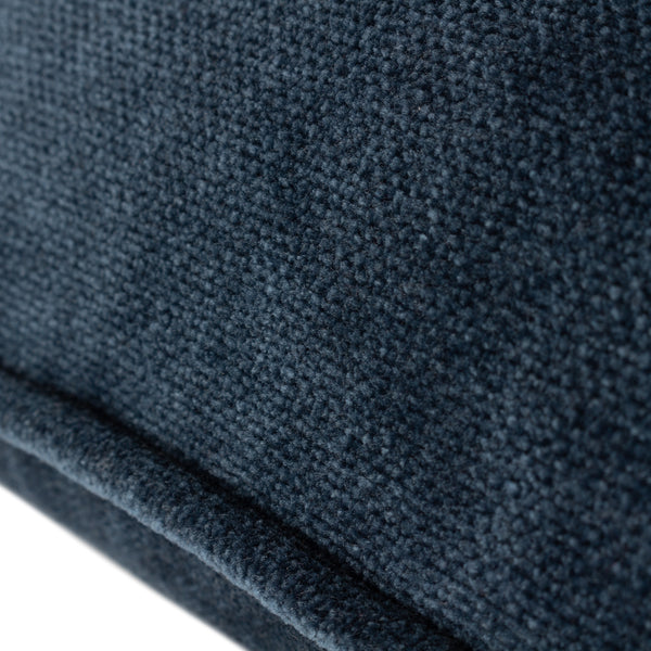 Heavy Chenille 50x50 Feather Filled Cushion Navy - view 4