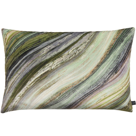 HEARTWOOD 40X60 FEATHER FILLED CUSHION EVERGREEN