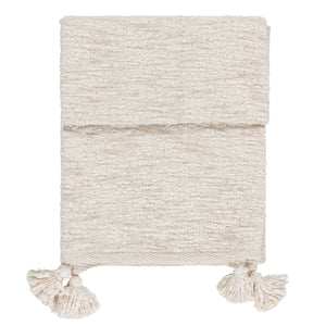 Heath 130x180 Throw Ecru