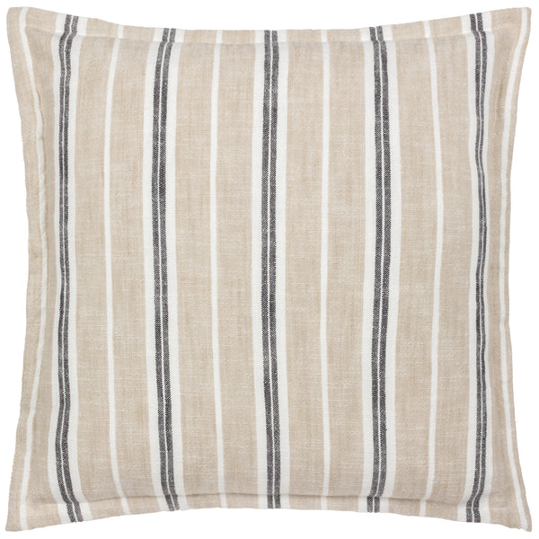 Hebble 50x50 Feather Filled Cushion Natural/black
