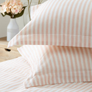 Hebden King Size Duvet Set Blush - Riva