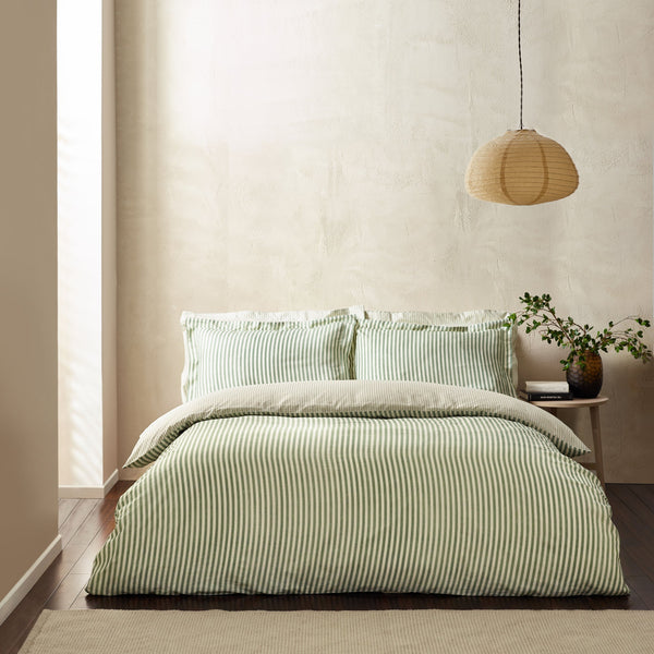 Hebden Super King Size Duvet Set Forest - Riva