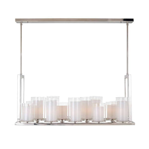 Chandelier Naila with 14 Candle Holders (silver) – Richmond Interiors