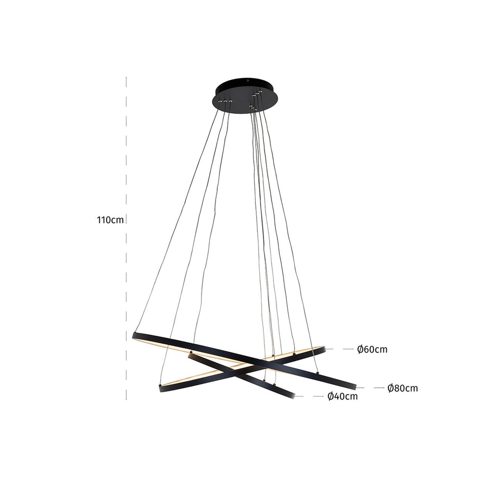 Chandelier Amira black (Black)