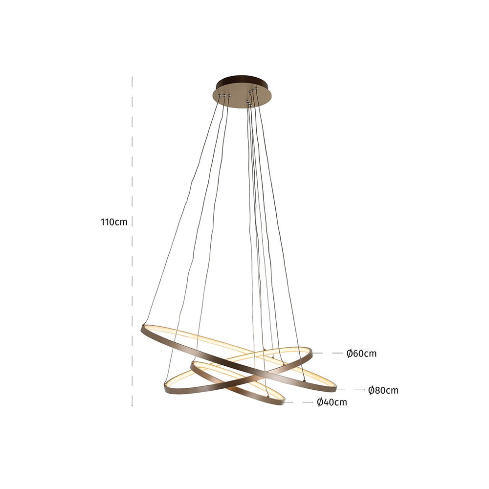 Chandelier Amira gold (Gold)
