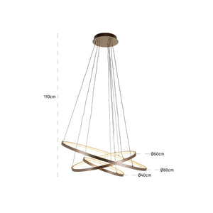 Chandelier Amira Gold (gold) – Richmond Interiors