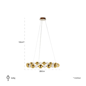 Chandelier Chanda (gold) – Richmond Interiors