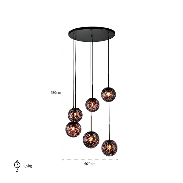 Chandelier Kyana Big (black) – Richmond Interiors