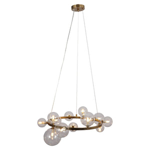 Chandelier Yosie brushed gold (Brushed Gold)