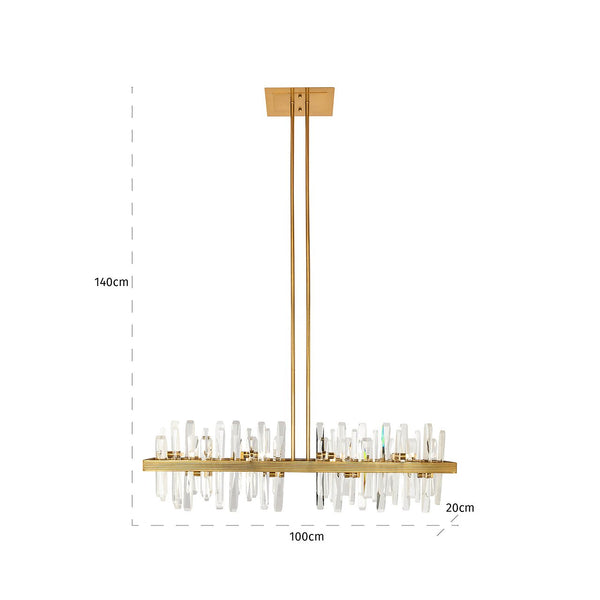 Chandelier Briget (bronze) – Richmond Interiors
