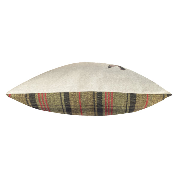 Hunter Leaping Hare 43x43 Feather Filled Cushion Multi - view 4