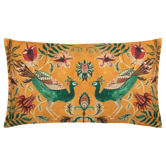 HOLLAND PARK DUO 30X50 FEATHER FILLED CUSHION PEACOCK