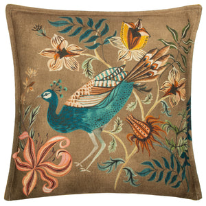 Holland Park 43x43 Feather Filled Cushion Saffron