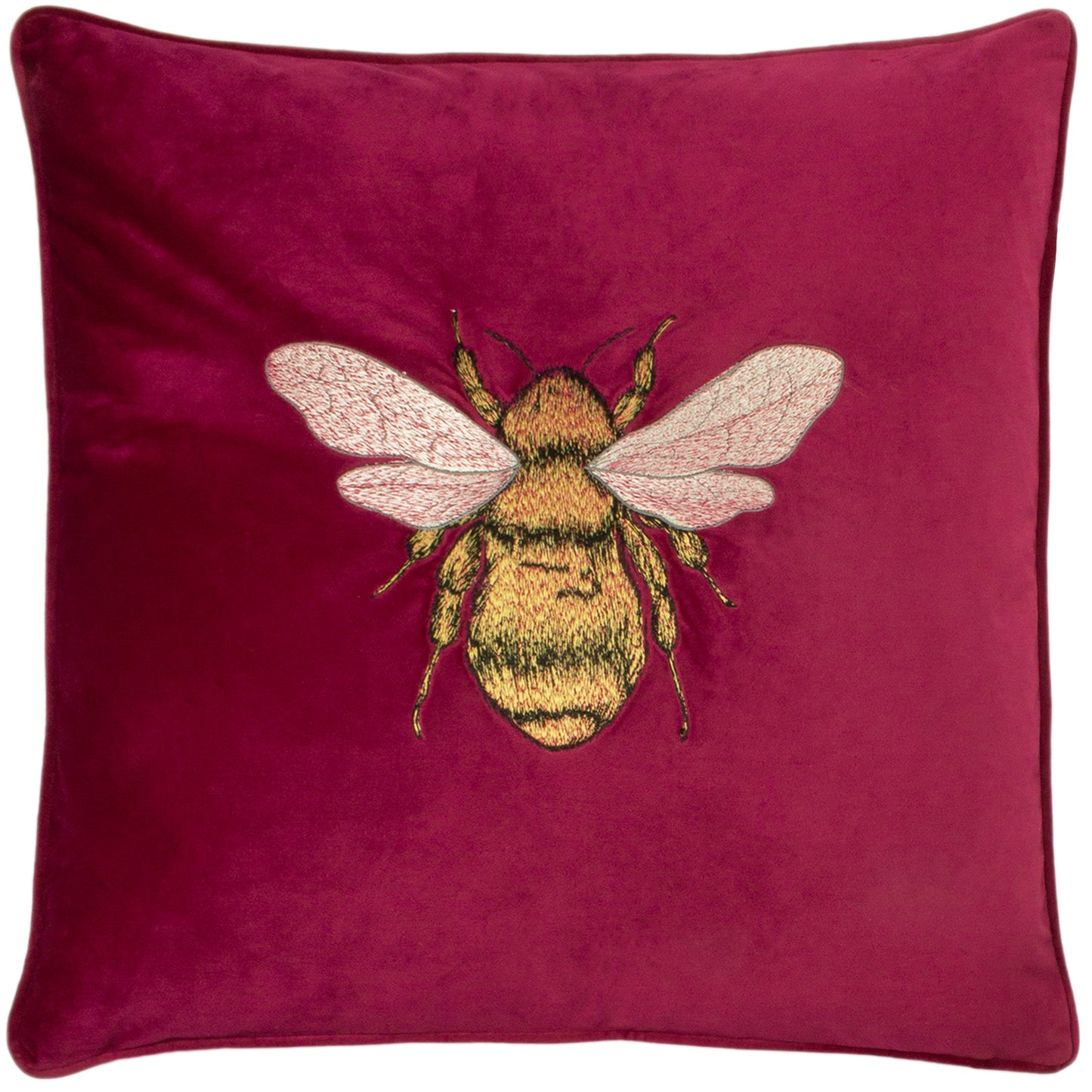 HORTUS 50X50 FEATHER FILLED CUSHION FUCHSIA