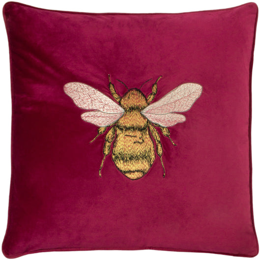 HORTUS 50X50 FEATHER FILLED CUSHION FUCHSIA