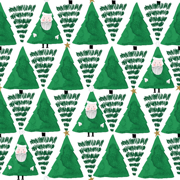 Hide and Seek Santa Toddler Duvet Set Green - Riva