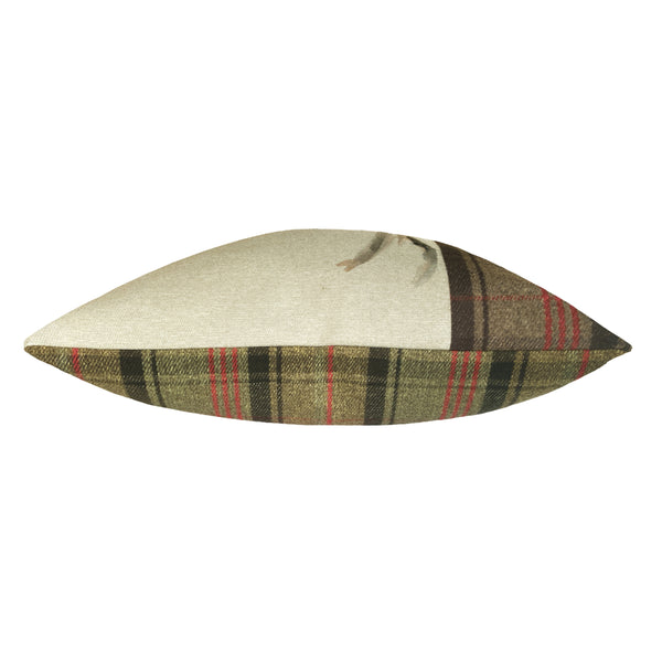 Hunter Stag 43x43 Feather Filled Cushion Multi - view 4