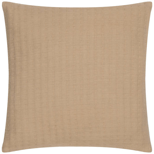HUSH 45X45 FEATHER FILLED CUSHION TAUPE