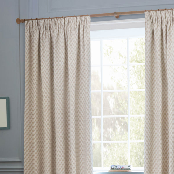 Hutton 167x182 Pencil Pleat Curtains Linen - view 4