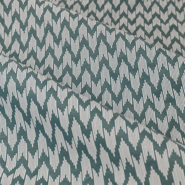 Hutton 228x228 Pencil Pleat Curtains Blue - view 6