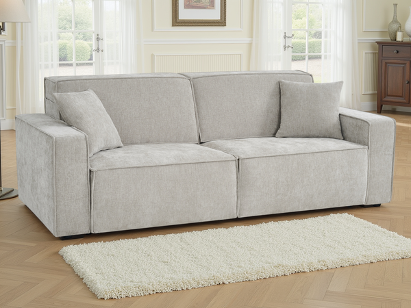 Houston Electric Sofabed Beige 3 Seater - Xshowhome