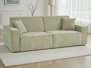 Houston Electric Sofabed Green 3 Seater - Xshowhome