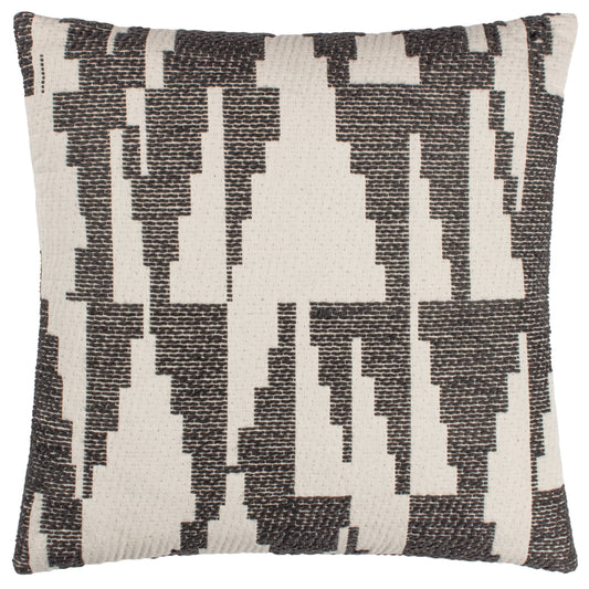 IBIZIA 50X50 FEATHER FILLED CUSHION BLACK