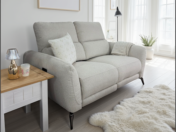 Sorrento Electric Recliner Beige 2 Seater - Xshowhome