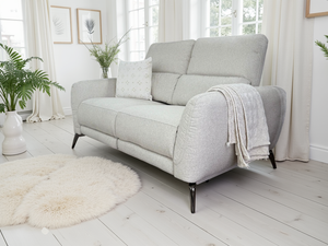 Sorrento Electric Recliner Beige 2 Seater - Xshowhome
