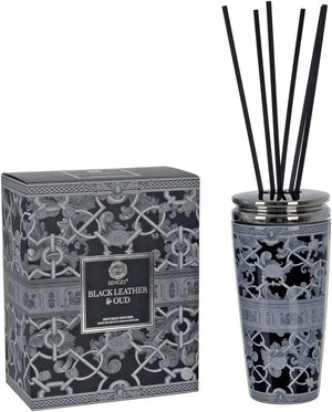 Black Leather & Oud Heritage Reed Diffuser