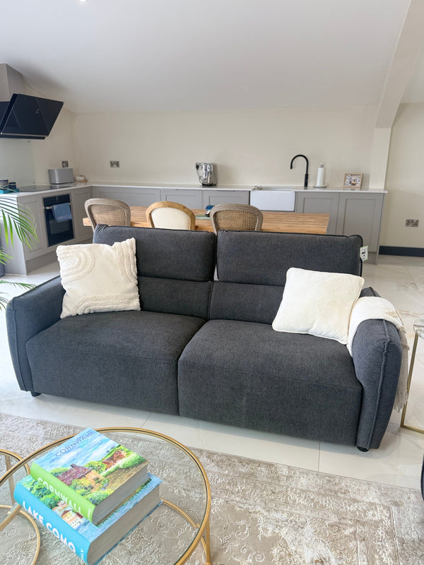 Ascot Sofa Charcoal 3+2 Set - Xshowhome