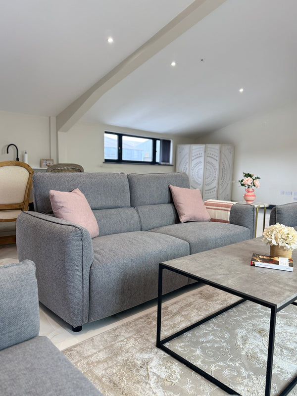 Ascot Sofa Grey 3+2 Set - Xshowhome