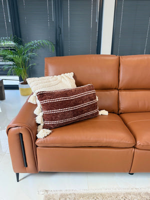 Arizona Electric Recliner Sofa Tan Large Corner - Xshowhome