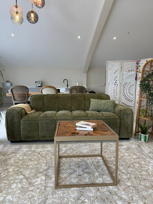 Paris Sofa Olive 3 Seater - Xshowhome