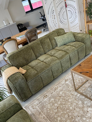 Paris Sofa Olive 3 Seater - Xshowhome