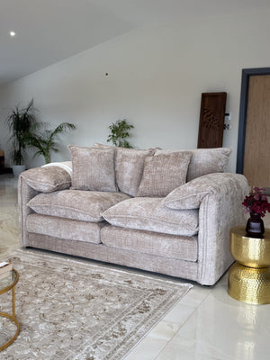 Solaya Sofa Beige 2 Seater - Xshowhome