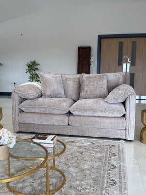 Solaya Sofa Beige 2 Seater - Xshowhome