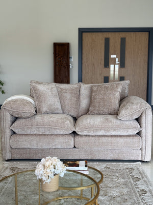 Solaya Sofa Beige 2 Seater - Xshowhome