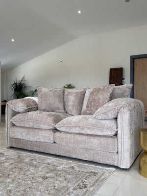 Solaya Sofa Beige 2 Seater - Xshowhome