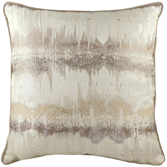 INCA 56X56 FEATHER FILLED CUSHION MOCHA