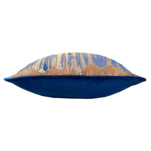 Inca 43x43 Feather Filled Cushion Royal - view 4