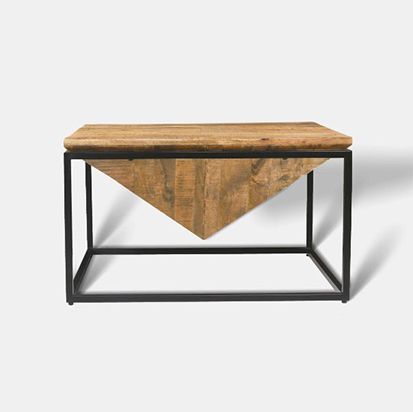 Industrial Diamond Coffee Table