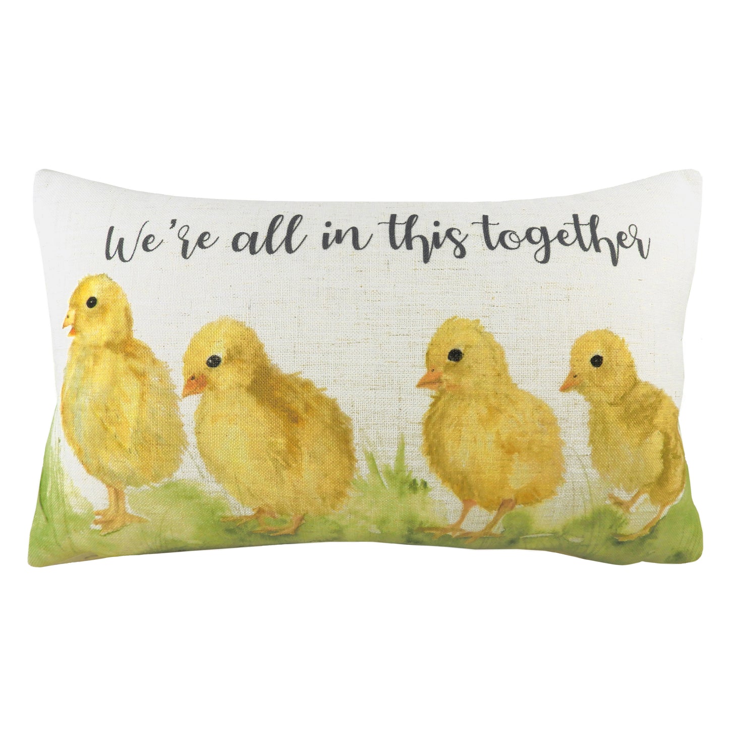 IN THIS TOGETHER 30X50 FEATHER FILLED CUSHION