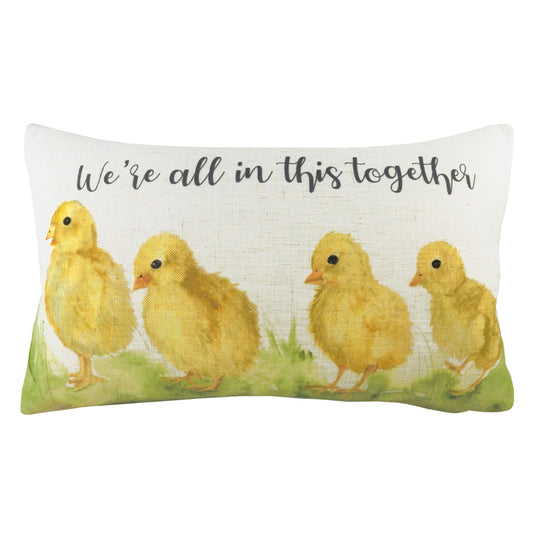 IN THIS TOGETHER 30X50 FEATHER FILLED CUSHION