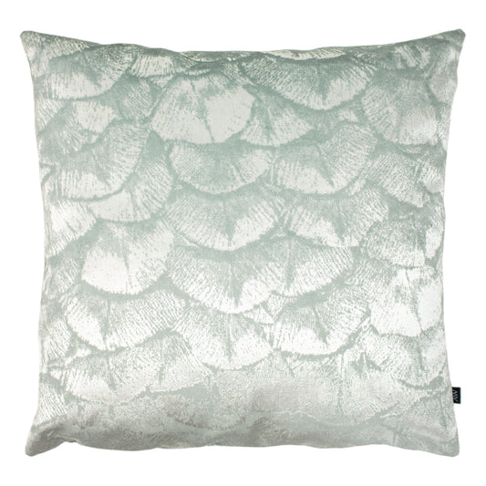 JADEN 50X50 FEATHER FILLED CUSHION SEAGREEN/EAU DE NIL
