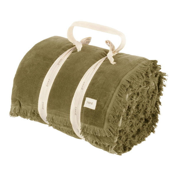 Jaye 140x220 Filled Bedspread Moss - Riva