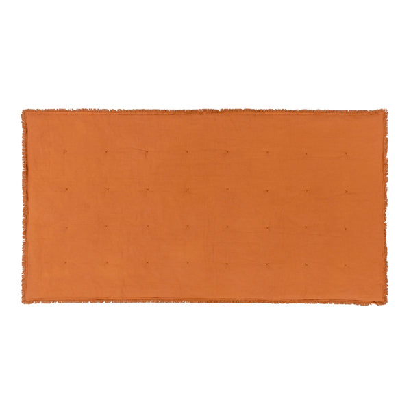 Jaye 140x220 Filled Bedspread Rust - Riva